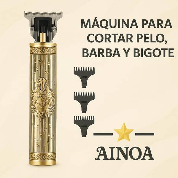 Maquina cortar pelo, barba, bigote